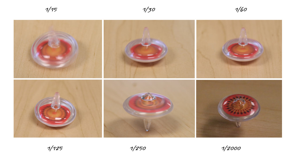 An example of shutter exposure